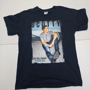 Scotty McCreery See You Tonight Tour Men's Large Gildan Ultra Cotton T-shirt